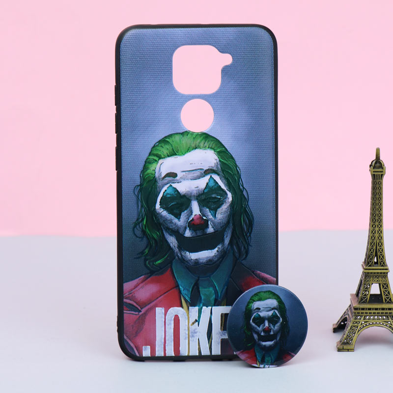 قاب + پاپ سوکت Xiaomi Redmi Note 9 کد8 سری B