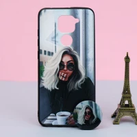 قاب + پاپ سوکت Xiaomi Redmi Note 9 کد3 سری B