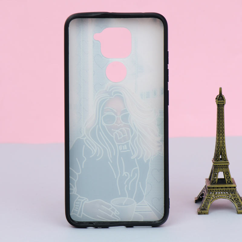 قاب + پاپ سوکت Xiaomi Redmi Note 9 کد3 سری B