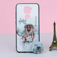 قاب + پاپ سوکت Xiaomi Redmi Note 9 کد4 سری B
