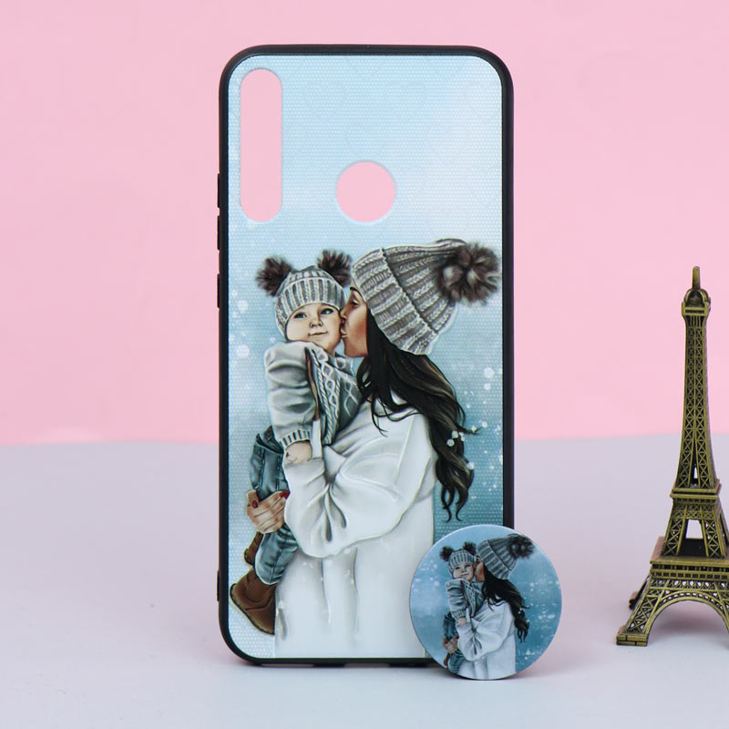 قاب + پاپ سوکت Huawei Y7p 2020 کد5 سری B