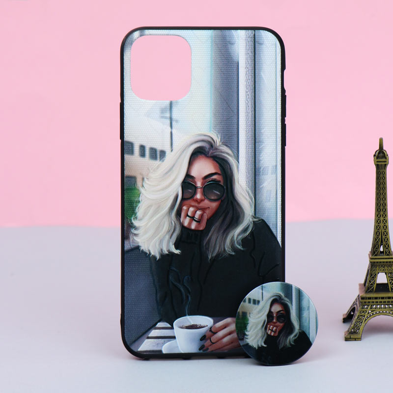 قاب + پاپ سوکت iPhone 11 Pro Max کد3 سری B