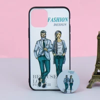 قاب + پاپ سوکت iPhone 11 Pro کد6 سری B