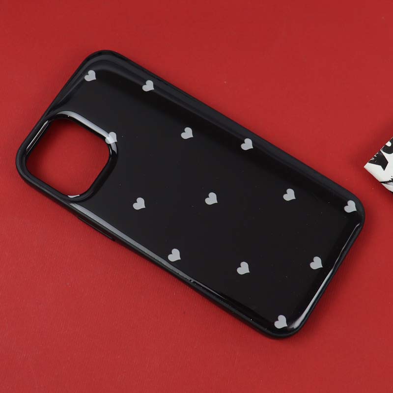 قاب PC TPU طرح قلبی آیفون iPhone 12 Mini