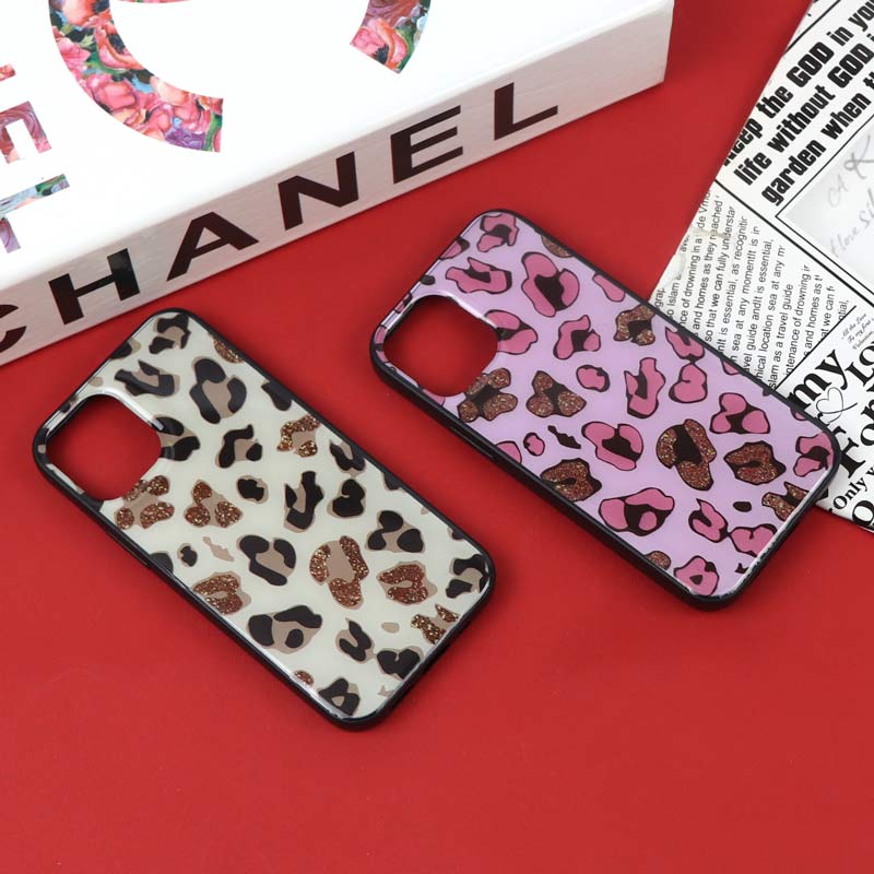 قاب PC TPU طرح پلنگی آیفون iPhone 12 Mini