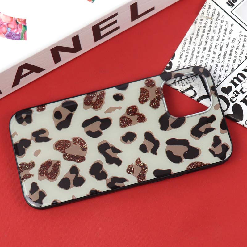 قاب PC TPU طرح پلنگی آیفون iPhone 12 Pro Max