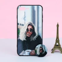 قاب + پاپ سوکت iPhone 7 Plus / 8 Plus کد3 سری B