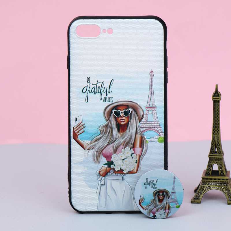 قاب + پاپ سوکت iPhone 7 Plus / 8 Plus کد4 سری B