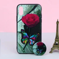 قاب + پاپ سوکت iPhone X کد7 سری B