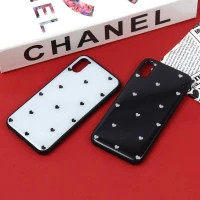 قاب PC TPU طرح قلبی آیفون iPhone X/XS