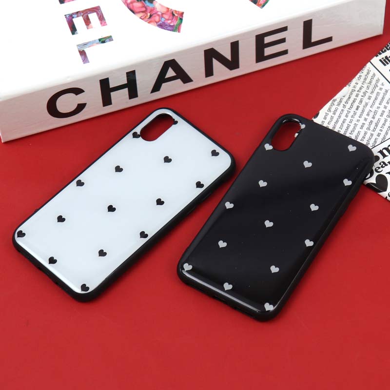 قاب PC TPU طرح قلبی آیفون iPhone X/XS