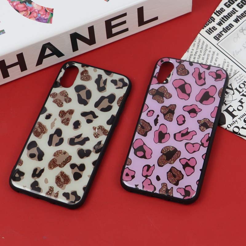قاب PC TPU طرح پلنگی آیفون iPhone X/XS