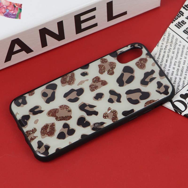 قاب PC TPU طرح پلنگی آیفون iPhone X/XS