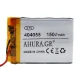 باتری لیتیوم 1500mAh 55*40*3mm 404055