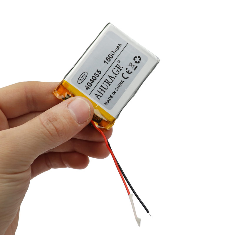 باتری لیتیوم 1500mAh 55*40*3mm 404055