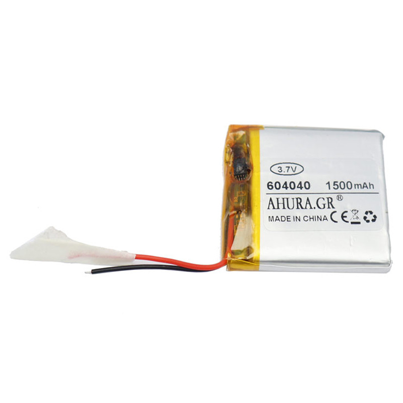 باتری لیتیوم 1500mAh 6*39*40mm 604040