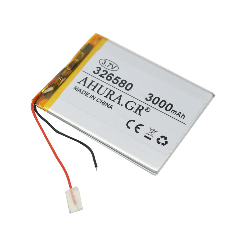 باتری لیتیوم 3000mAh 80*60*4mm 326580