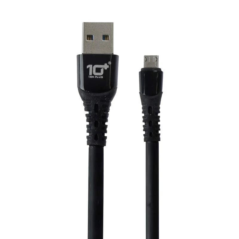 کابل میکرو یو اس بی فست شارژ 10Plus TP-322 3A 1m