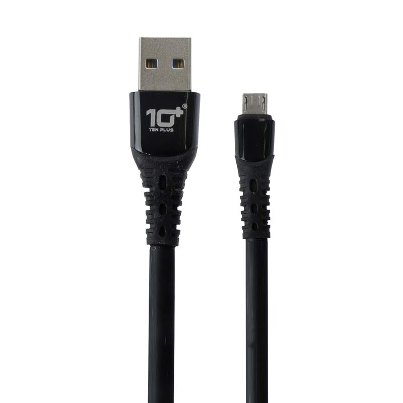 کابل میکرو یو اس بی فست شارژ 10Plus TP-322 3A 1m