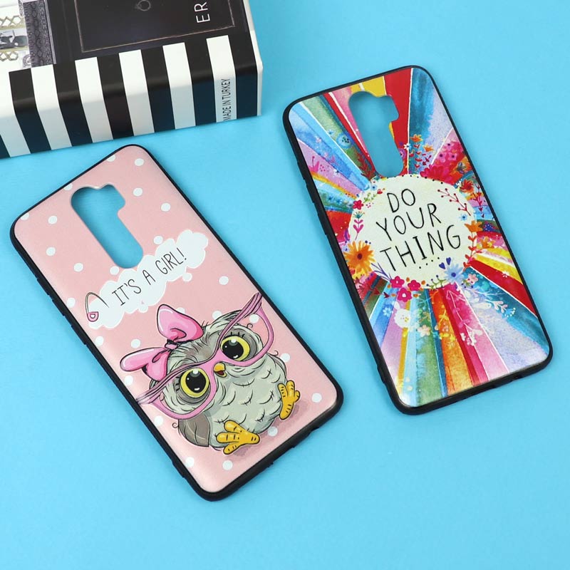 قاب فانتزی برجسته دخترانه شیائومی Redmi Note 8 Pro سری 6