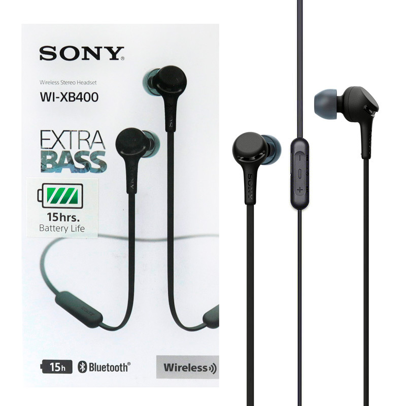 هندزفری بلوتوث دورگردنی اورجینال Sony WI-XB400 (گارانتی 6 ماهه)