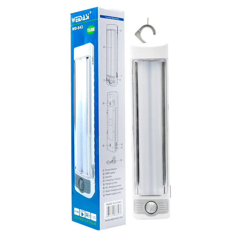 چراغ اضطراری ویداسی مدل Weidasi WD-843