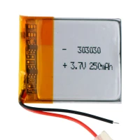 باتری لیتیوم 250mAh 30*25*3mm 303030