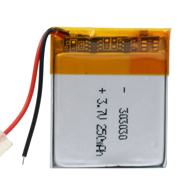 باتری لیتیوم 250mAh 30*25*3mm 303030