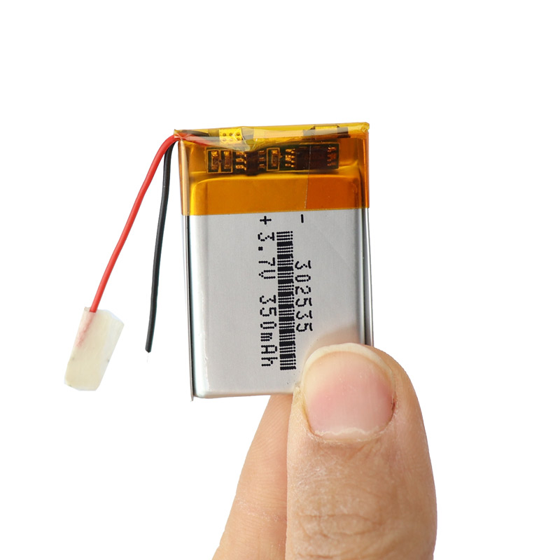 باتری لیتیوم 350mAh 35*25*4mm 302535