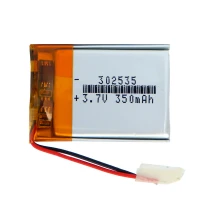 باتری لیتیوم 350mAh 35*25*4mm 302535