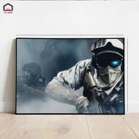 تابلو شاسی 20*15 Call Of Duty Ghost کد 2