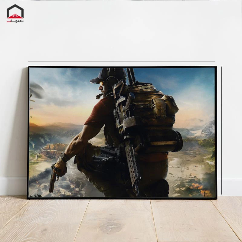 تابلو شاسی 20*15 Ghost Recon کد 5