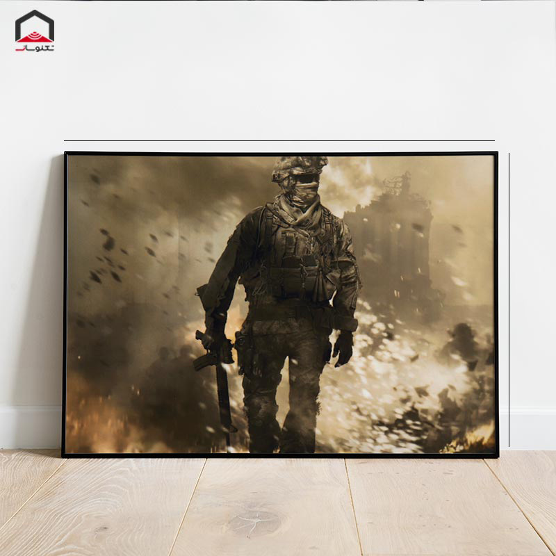 تابلو شاسی 20*15 Call Of Duty Modern Warfare 2