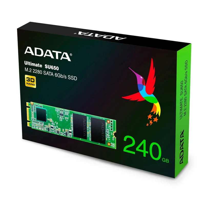 حافظه SSD ای دیتا ADATA Ultimate SU650 240GB M.2