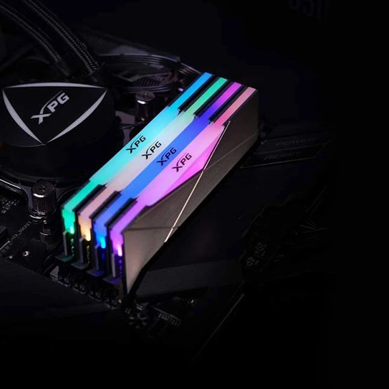 رم کامپیوتر ADATA XPG SPECTRIX D50 RGB DDR4 8GB 4133MHz CL19 Single