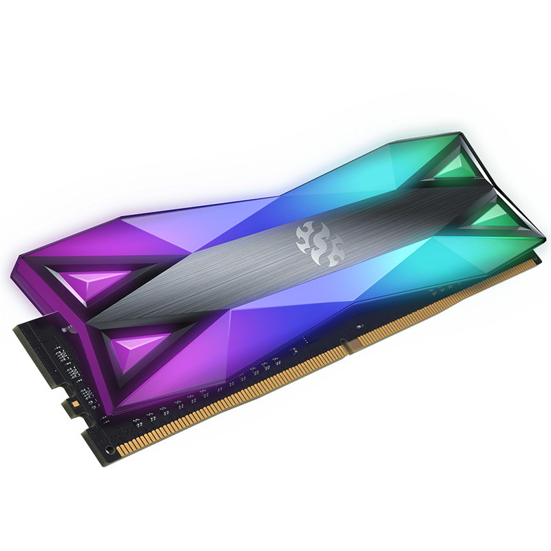 رم ای دیتا XPG SPECTRIX D60G RGB Tungsten Grey 8G 3600MHz