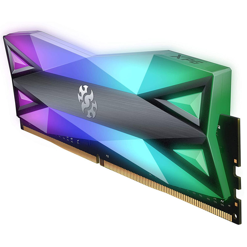 رم ای دیتا XPG SPECTRIX D60G RGB Tungsten Grey 8G 3600MHz