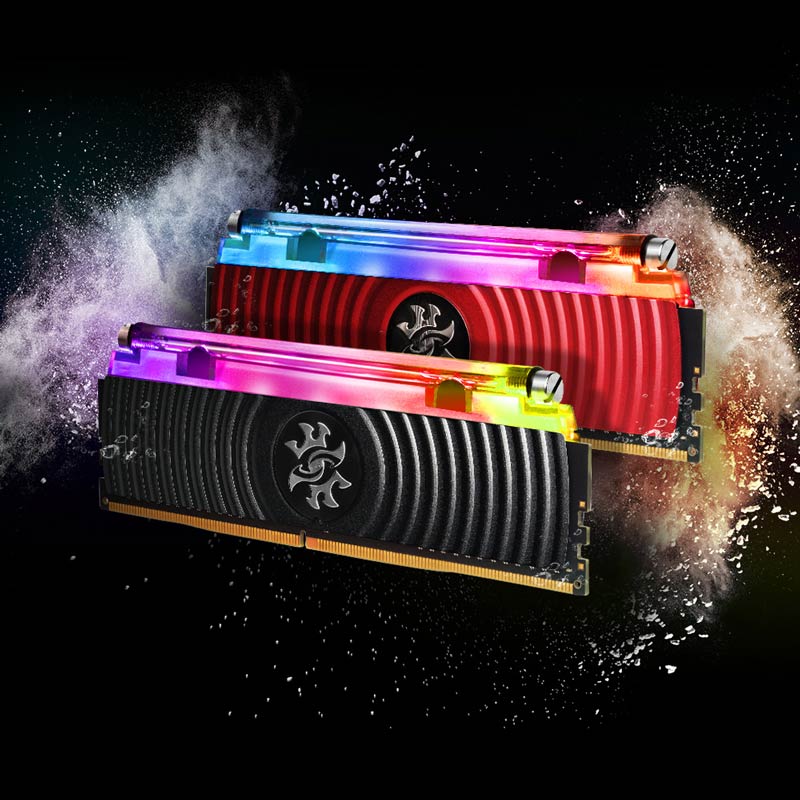 رم ای دیتا XPG SPECTRIX D80 RGB DDR4 8GB 4133MHz