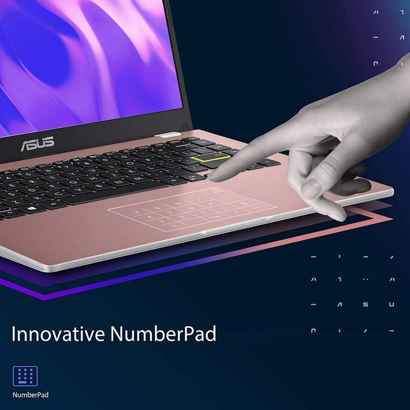 لپ تاپ ASUS E210MA Pentium (N5000) 4GB 128GB SSD Intel 2GB 11.6" HD