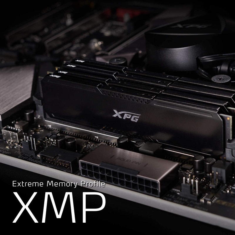رم کامپیوتر ADATA XPG GAMMIX D20 U-DIMM DDR4 16GB 3600MHz CL18 Dual