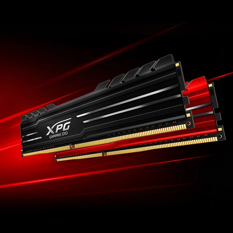 رم کامپیوتر Adata XPG Gammix D10 U-DIMM DDR4 16GB 3600MHz CL18 Dual