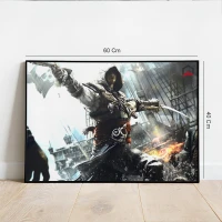 تابلو شاسی Assassins Creed 40*60 کد 1