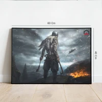 تابلو شاسی Assassins Creed VALHALLA 40*60 کد 2