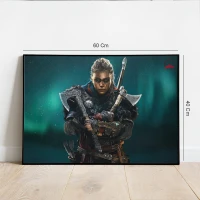 تابلو شاسی Assassins Creed VALHALLA 40*60 کد 1