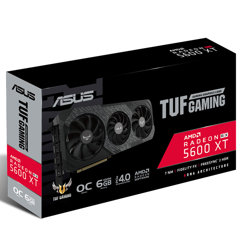 کارت گرافیک Asus TUF3 EVO RX5600XT O6G GDDR6 192bit