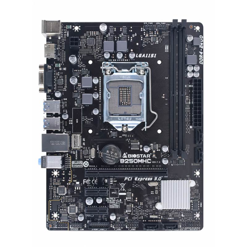 مادربرد بایوستار B250MHC DDR4