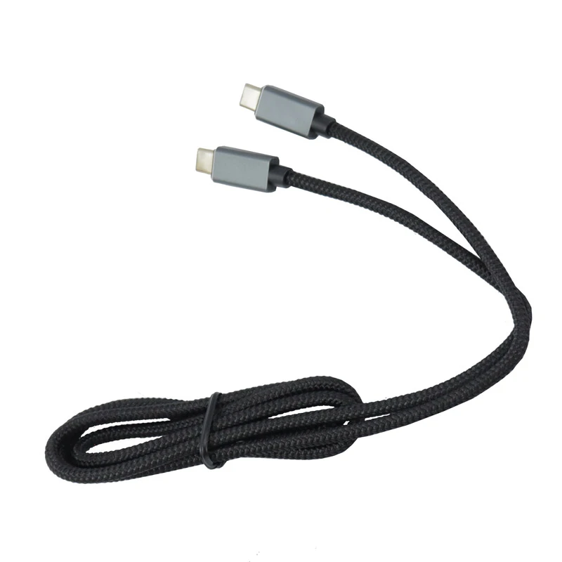 کابل تبدیل فست شارژ BUDI M8J178TT-BLK Type-C to Type-C 3A 1.2m