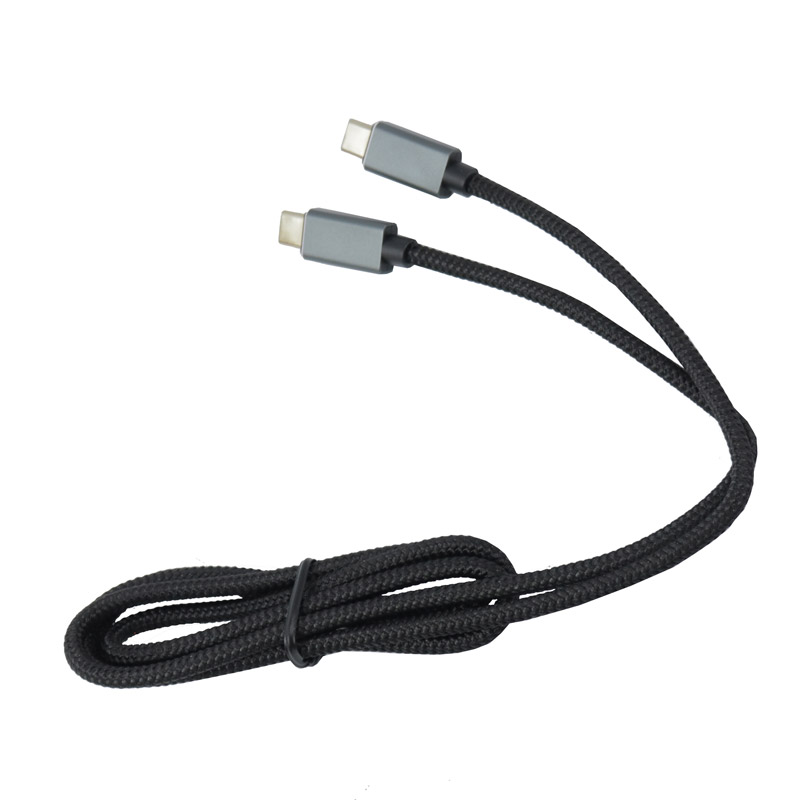 کابل تبدیل فست شارژ BUDI M8J178TT-BLK Type-C to Type-C 3A 1.2m