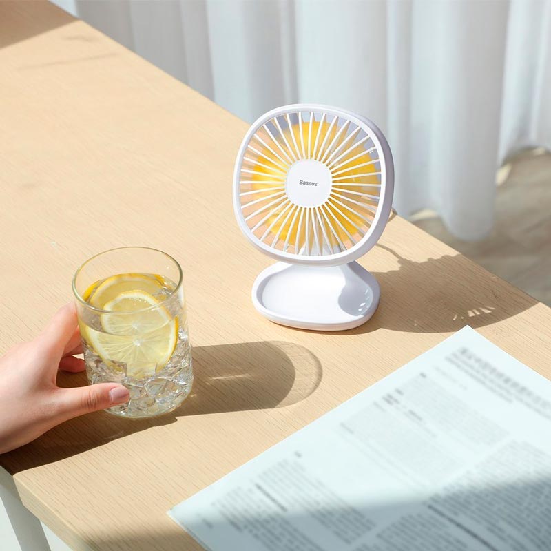 پنکه شارژی باسئوس Pudding-Shaped Fan CXBD