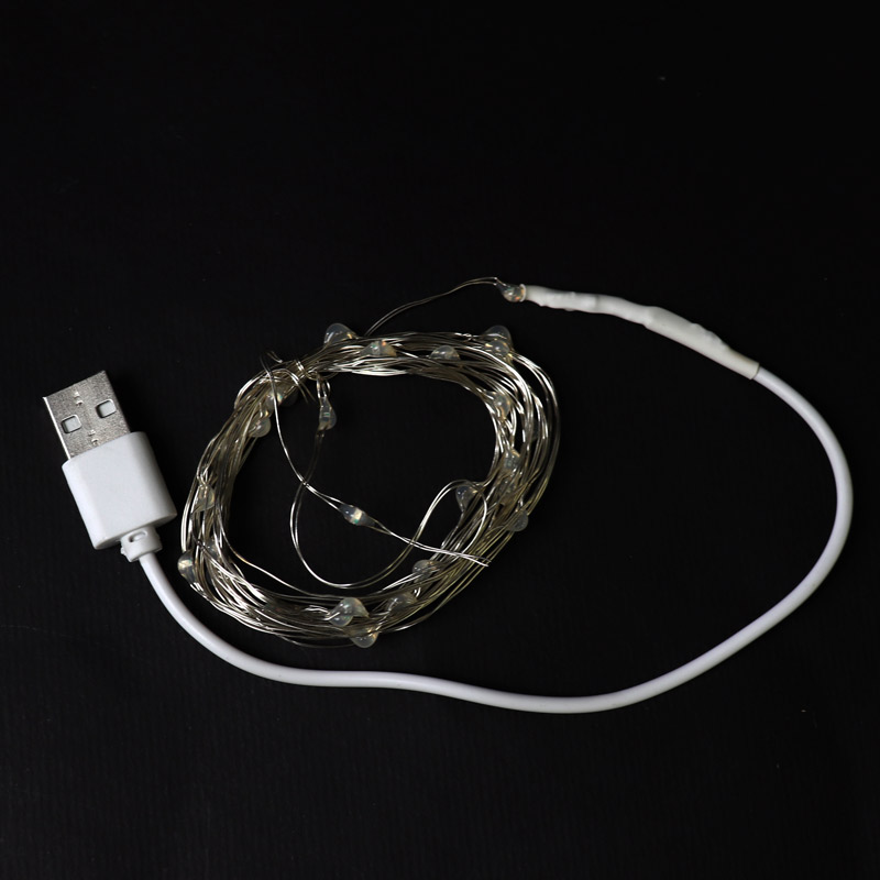 ریسه مفتولی USB آبی ۳۰۰Cm